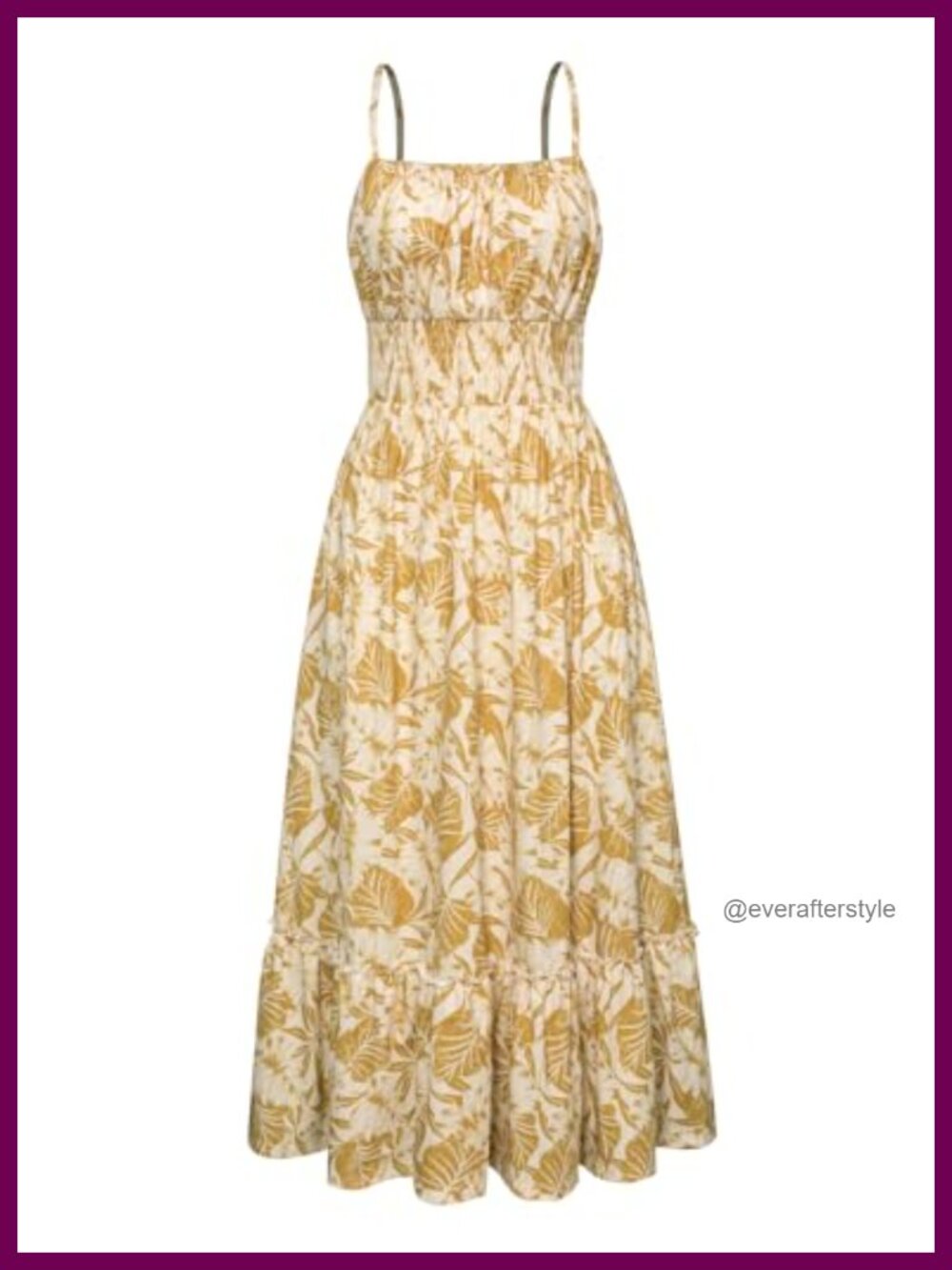 Sleeveless Maxi Sundress with Smocked Waist and Pockets